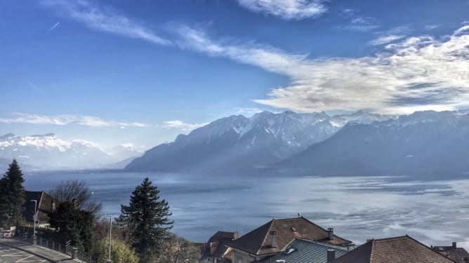 Chexbres et cette vue incroyable !