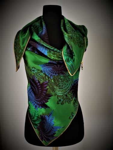 Seidenfoulard Green Species