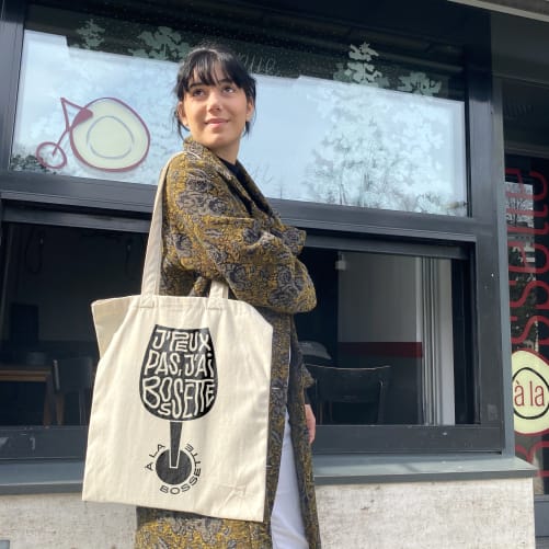 Le tote bag «J’peux pas, j’ai Bossette»