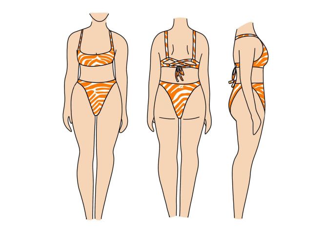 Wilderness collection sketches - Zebra - Multiway, long straps, cheeky