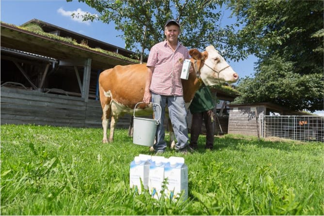 Beste Bio-Rohstoffe vom Schlatthof Wolfwil mit eigener Hofmolkerei