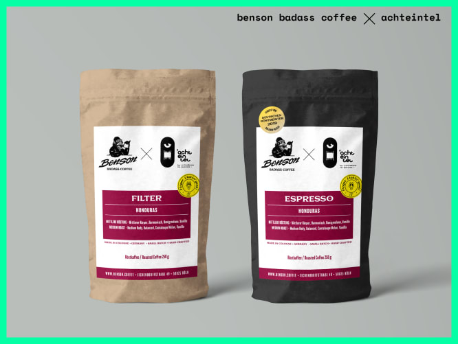 IK-Coffee. Booste deine Kreativität mit Filter- oder Espressobohnen exklusiv für uns vom Deutschen Röstmeister.