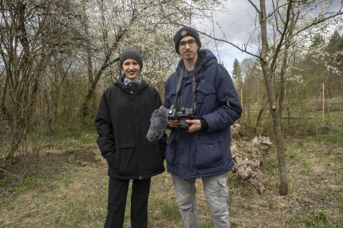 Lia Quirina und Ian Gladilin