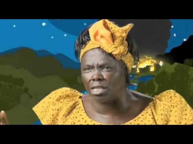«I will be a hummingbird» - Wangari Maathai