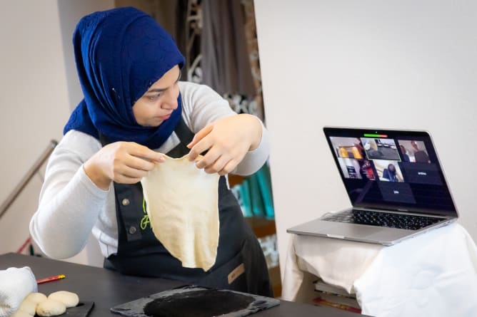 Cours de cuisine bolani avec Generali