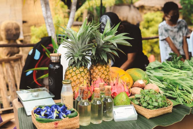 LEFM POP UP market in Selong Belanak, Lombok 