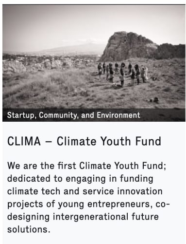 https://wemakeit.com/projects/clima-climate-youth-fund