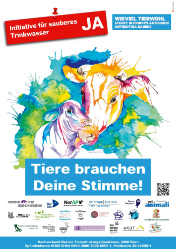 Plakatkampagne Tierschutz