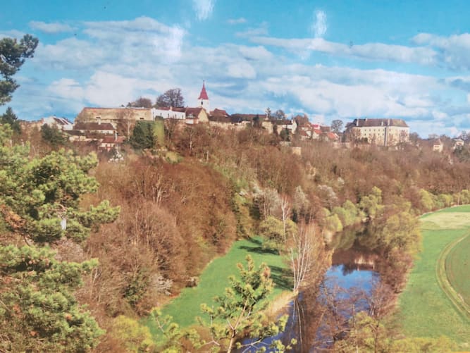 Drosendorf Panorama - findest Du unser Haus?