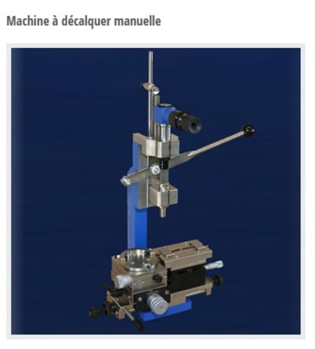 machine pour marquer la montre des efigie swiss made ect...