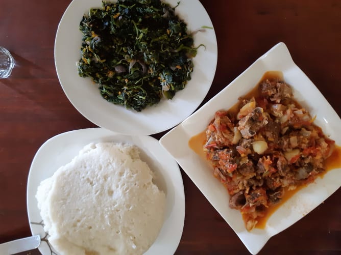 Ugali - traditionelles Essen