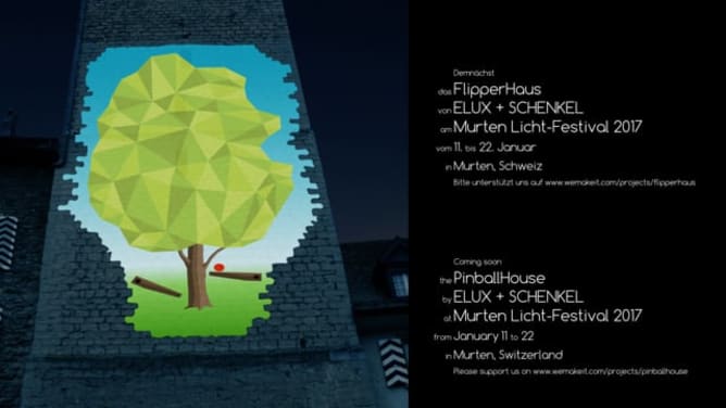 Elux+Schenkel: Murten Licht-Festival 2017