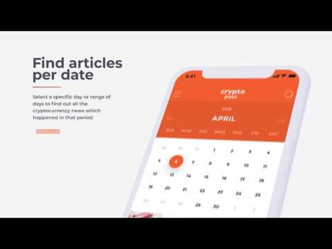Crypto Post Application