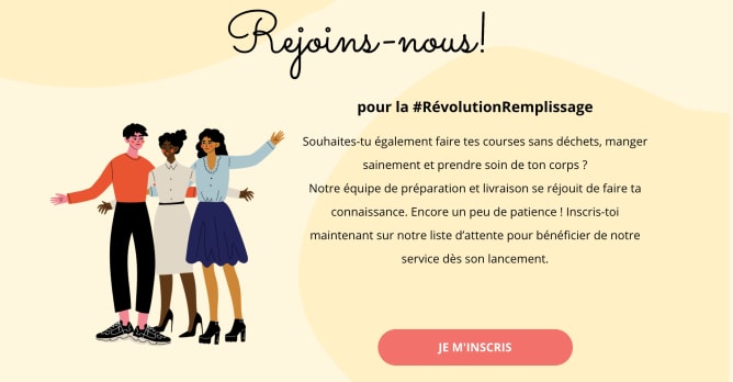 S'inscrire pour participer à la #RévolutionRemplissage