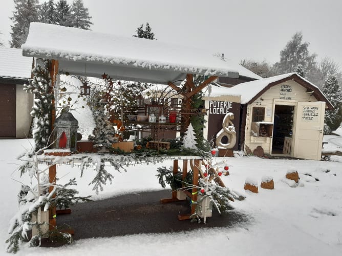 La cabane en pleine Magie de Noël 