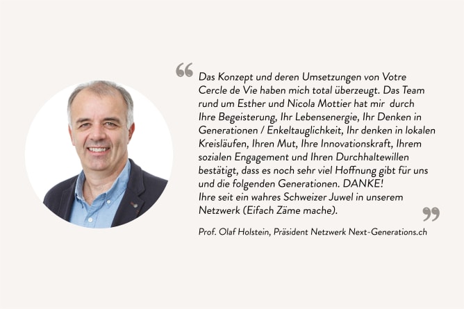 Prof. Olaf Holstein, Präsident Netzwerk Next-Generations.ch 