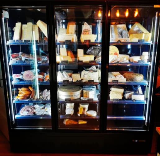 Notre vitrine à fromages