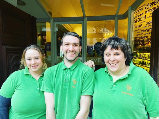 Zelda, Nik & Domi unsere Service Heroes