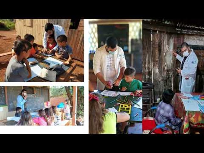 Escuelita Ambulante Caminos de Tiza (Misiones, Argentina) Educación Comunitaria