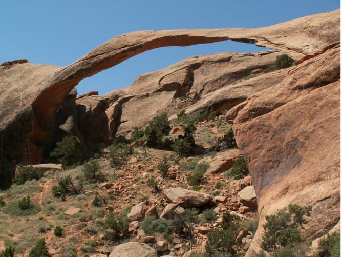 La Delicate Arch (Utah, USA), l’une des plus grandes arches au monde, sculptée par le vent