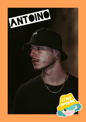 Annonce artiste: Antoino - Premier artiste annoncé, Antoino sera présent le 20 août à Portalban. Lien vers son insta: https://www.instagram.com/antooino