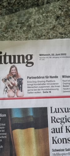 Heute auf der Titelseite! 