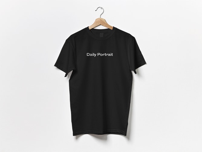 Daily Portrait T-shirt