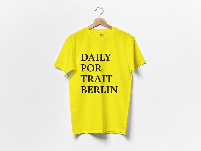 Daily Portrait Berlin T-shirt