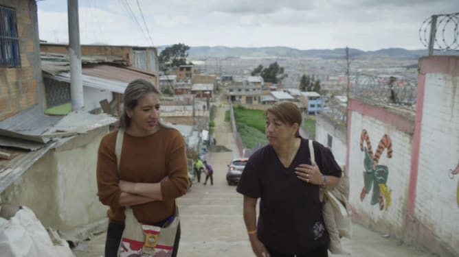 Vivian et Betty à Cidudad Bolivar