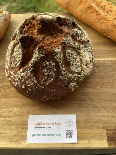 Wildhefe Apfel Brot 