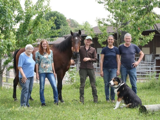 The Ritter family from Radhof farm