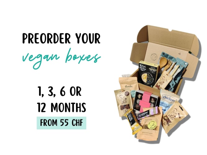 1, 3, 6 or 12 vegan boxes?