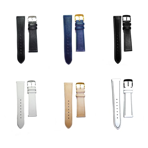 6 interchangeable watch straps