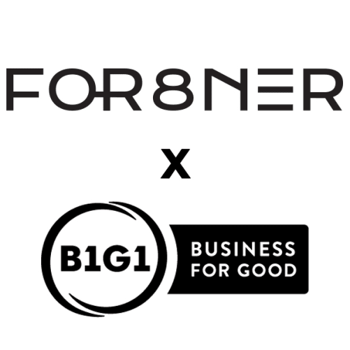 Charity collaboration between For8ner & B1G1.