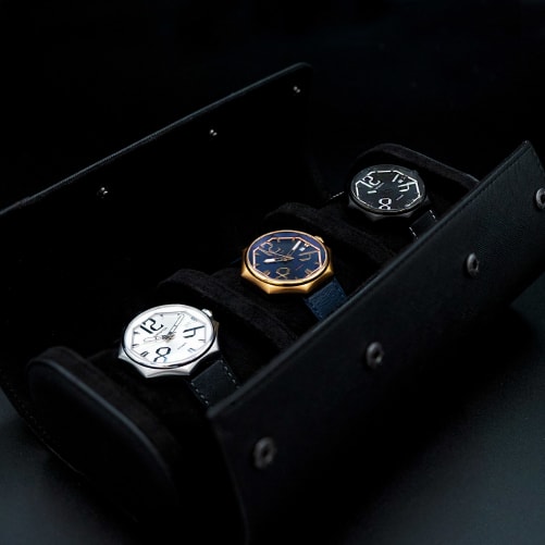 Prestige Travel box for 3 watches