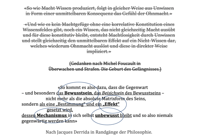 Zitatfragmente - einmal sinnhaft bitte!