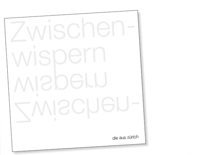 zwischenwispern - die neue Anthologie