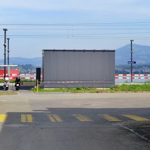 Bahnhof Altendorf SZ am Zürichseeufer