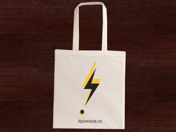 Le tote bag Spiceclick! en coton