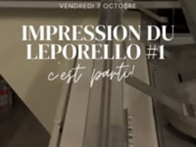 L’impression sérigraphique du premier Leporello