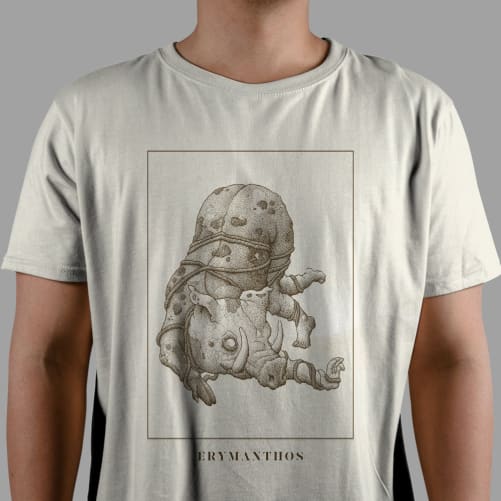 T-SHIRT N°4 · ERYMANTHOS