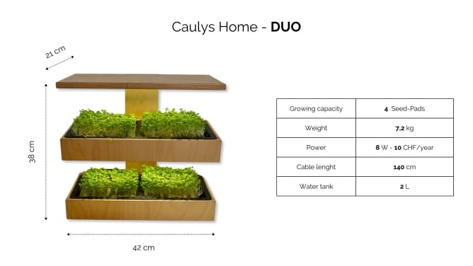 🔎 Caulys Home - DUO in detail