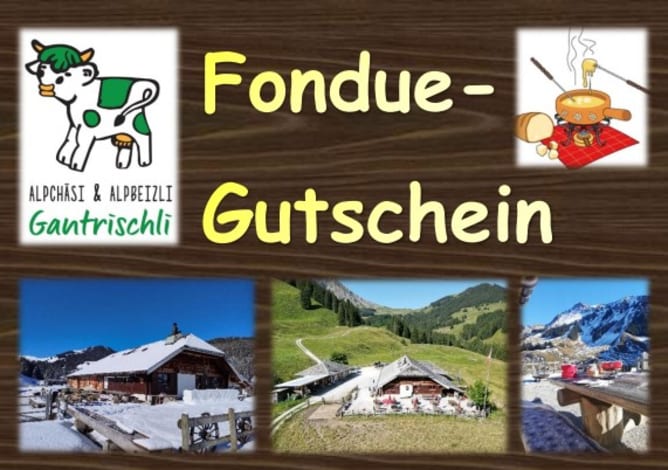 Fonduegutschein