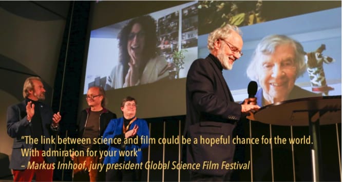 Markus Imhoof, Member of the Jury (with Christian Frei, Janet Hering and Koni Steffen)