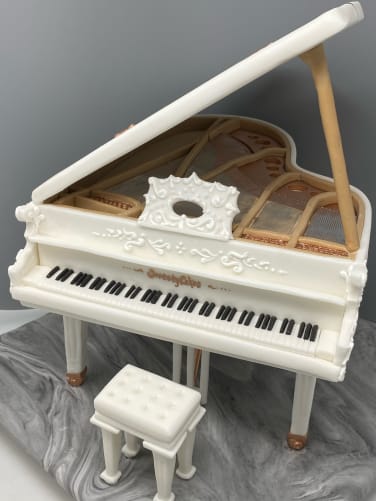 Das Piano - die Gewinnertorte! 