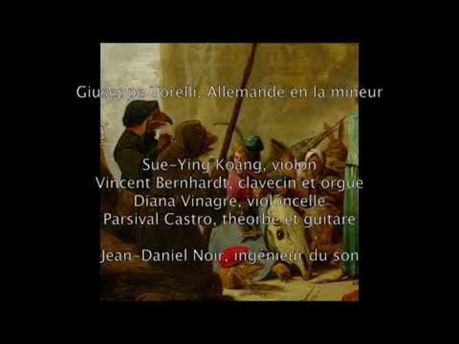 Giuseppe Torelli: Allemanda per violon e basso continuo