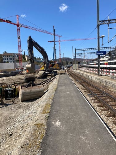 Bahnbaustelle