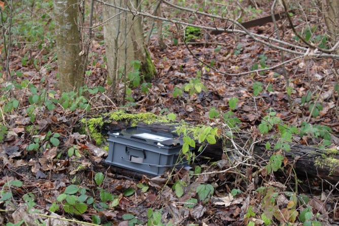 Fotofallenbox im Einsatz