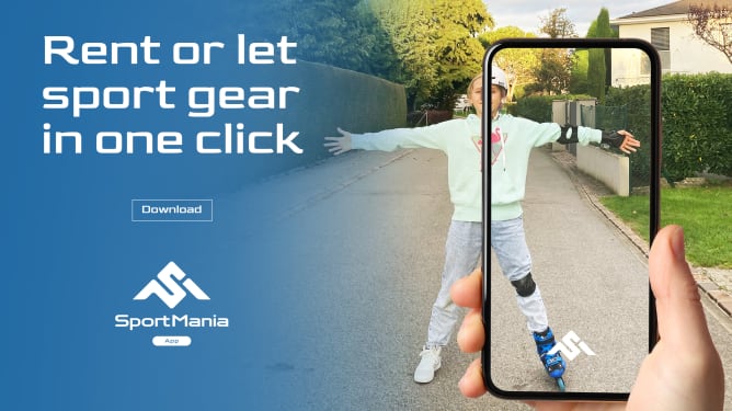 Rent or let your sport gear in one click