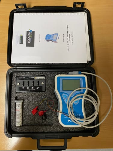 Nanoduct sweat test device